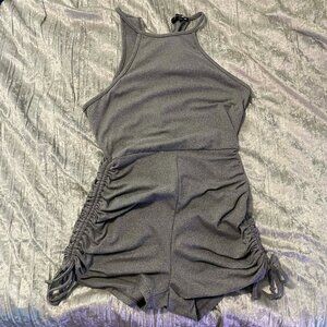 Fashion Nova side tie romper